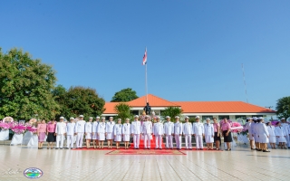 เข้าร่วมพิธีวางพวงมาลา เนื่องในโอกาสวันคล้ายวันสวรรคต พระบาทสมเด็จพระจุลจอมเกล้าเจ้าอยู่หัว (วันปิยะมหาราช)