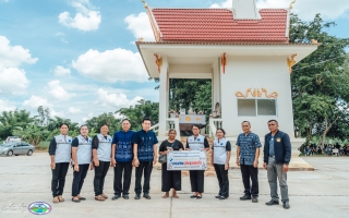 เข้าร่วมพิธีฌาปนกิจศพ ณ บ้านโสมเยี่ยม ต.โสมเยี่ยม อ.น้ำโสม จ.อุดรธานี